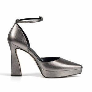 Leather Platform High Heel Pumps Ankle Strap 11cm 21001 Felipe Rivera